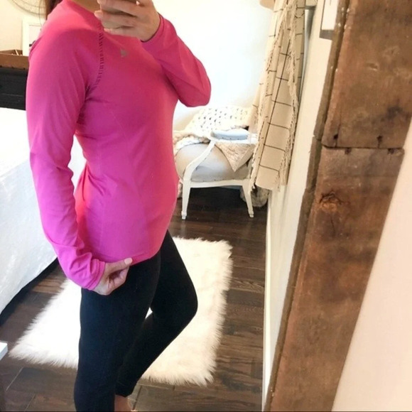 ADIDAS ClimaCool Sexy pink medium yoga/gym shirt - Picture 2 of 5